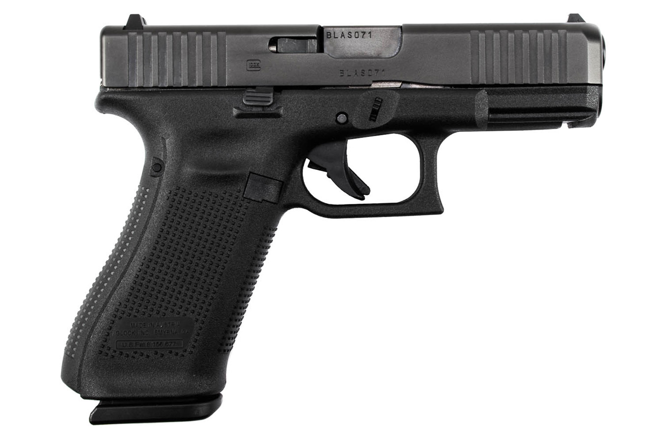 GLOCK 45 Gen5 9mm Full-Size Pistol with 17-Round Magazine and Glock Night Sights (LE)